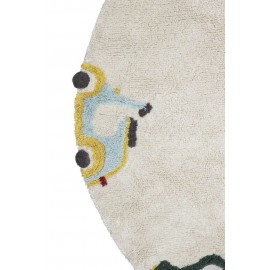 Lorena Canals - Στρογγυλό Χαλί Δωματίου Wheels Ø140cm