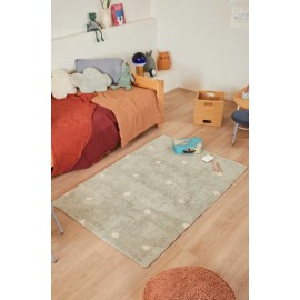 Lorena Canals - Χαλί Δωματίου Mini Dot Blue Sage 100x150cm