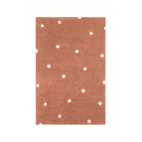 Lorena Canals - Χαλί Δωματίου Mini Dot Chestnut 100x150cm