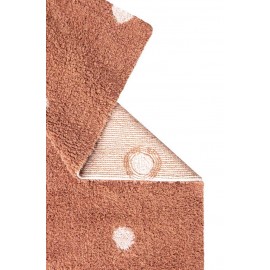 Lorena Canals - Χαλί Δωματίου Mini Dot Chestnut 100x150cm