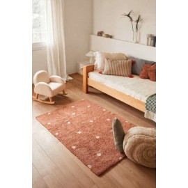 Lorena Canals - Χαλί Δωματίου Mini Dot Chestnut 100x150cm