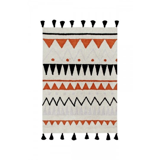 Lorena Canals - Χαλί Δωματίου Azteca Natural/Terracota 120x160cm