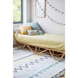 Lorena Canals - Χαλί Δωματίου Azteca Natural/Vintage Blue 140x200cm