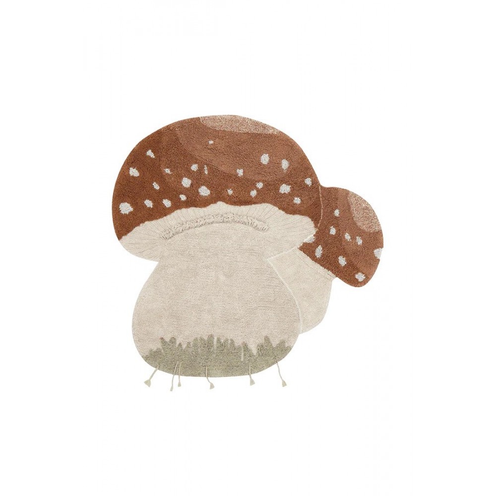 Lorena Canals - Χαλί Δωματίου Boletus 120x120cm Lorena Canals - Χαλί Δωματίου Boletus 120x120cm