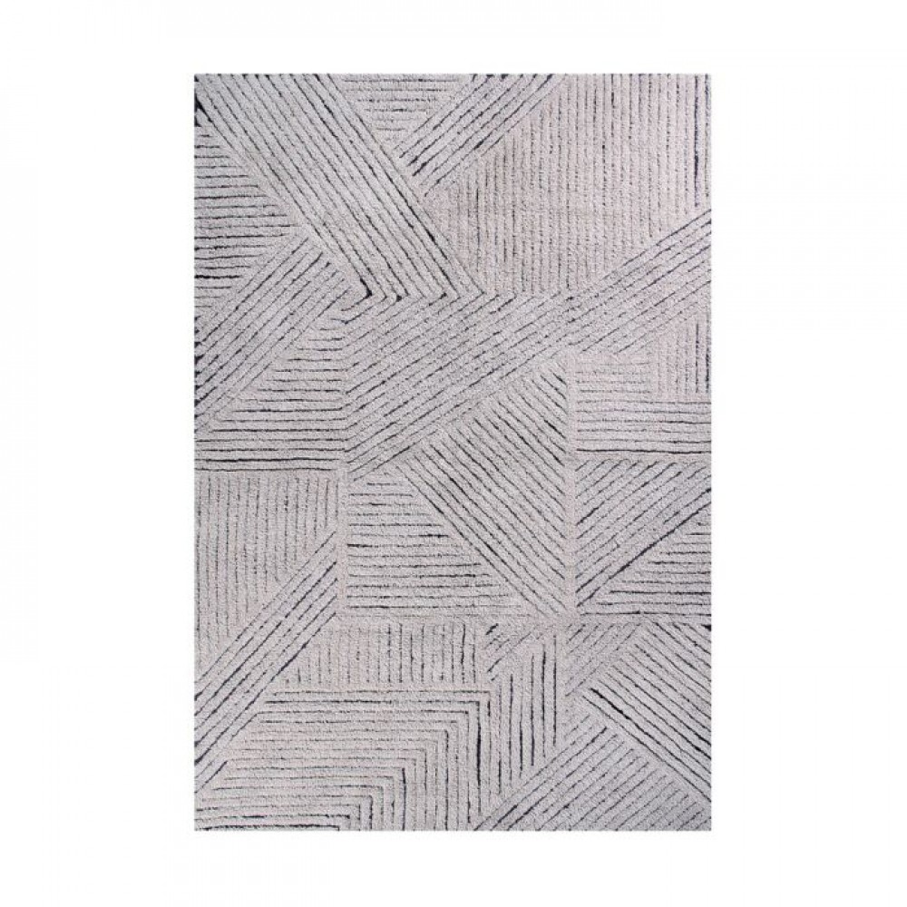 Lorena Canals - Χαλί Δωματίου Woolable Fields Black Chia 170x240cm Lorena Canals - Χαλί Δωματίου Woolable Fields Black Chia 170x240cm