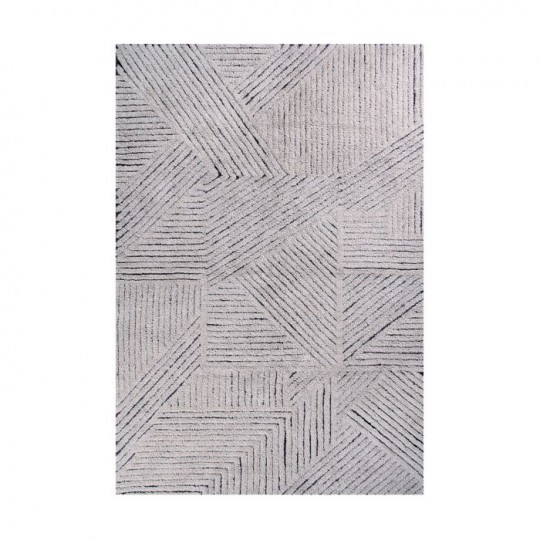 Lorena Canals - Χαλί Δωματίου Woolable Fields Black Chia 170x240cm Lorena Canals - Χαλί Δωματίου Woolable Fields Black Chia 170x240cm