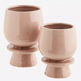 Madam Stoltz - Πήλινο Κασπώ Rose Large