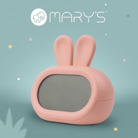 Mary's - Φωτιζόμενο Ηλεκτρονικό Ξυπνητήρι Rabbit Ροζ