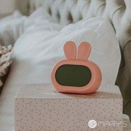 Mary's - Φωτιζόμενο Ηλεκτρονικό Ξυπνητήρι Rabbit Ροζ