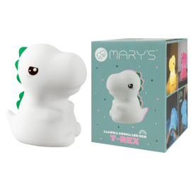 Mary's - Επαναφορτιζόμενο Φωτάκι Νυκτός T-Rex
