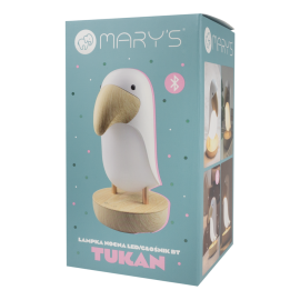 Mary's - Φωτάκι Νυκτός Με Ηχείο Bluetooth Tucan