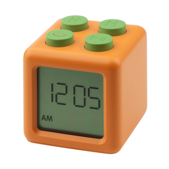 Mary's - Ηλεκτρονικό Ξυπνητήρι Τουβλάκι Πορτοκαλί