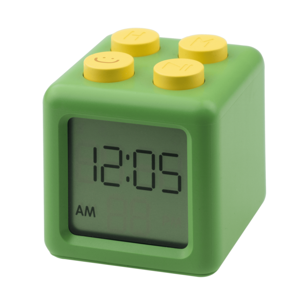 Mary's - Ηλεκτρονικό Ξυπνητήρι Τουβλάκι Πράσινο