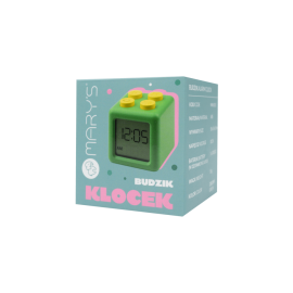 Mary's - Ηλεκτρονικό Ξυπνητήρι Τουβλάκι Πράσινο