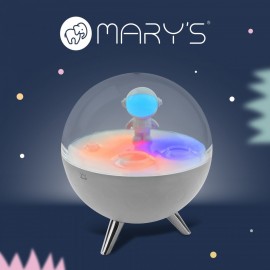 Mary's - Φωτάκι Νυκτός Αστροναύτης Στη Σελήνη Λευκό