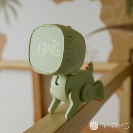 Mary's - Φωτιζόμενο Ηλεκτρονικό Ξυπνητήρι Robo Dino Πράσινο