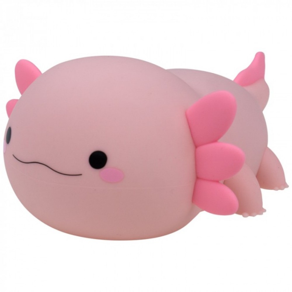 Mary's - Επαναφορτιζόμενο Φωτάκι Νυκτός Pink Axolotl