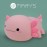 Mary's - Επαναφορτιζόμενο Φωτάκι Νυκτός Pink Axolotl