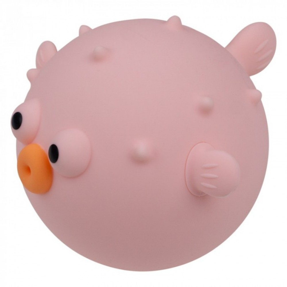 Mary's - Επαναφορτιζόμενο Φωτάκι Νυκτός Pink Pufferfish με RGB