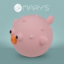 Mary's - Επαναφορτιζόμενο Φωτάκι Νυκτός Pink Pufferfish με RGB