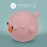 Mary's - Επαναφορτιζόμενο Φωτάκι Νυκτός Pink Pufferfish με RGB