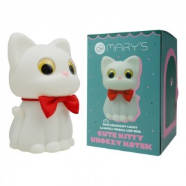 Mary's - Επαναφορτιζόμενο Φωτάκι Νυκτός Cute Kitten