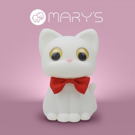 Mary's - Επαναφορτιζόμενο Φωτάκι Νυκτός Cute Kitten