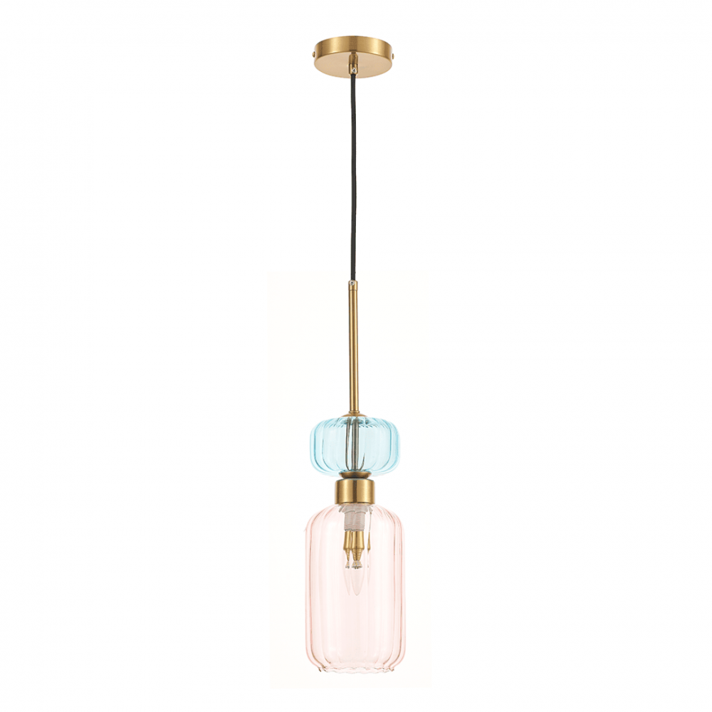 Milagro - Κρεμαστό Φωτιστικό Molly Pink 46,5cm