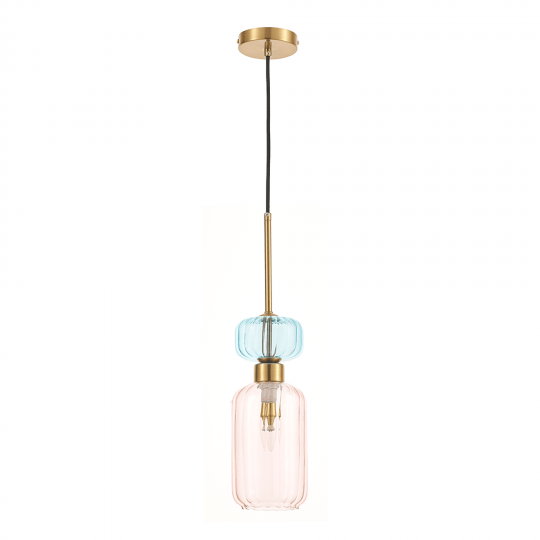 Milagro - Κρεμαστό Φωτιστικό Molly Pink 46,5cm