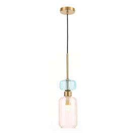 Milagro - Κρεμαστό Φωτιστικό Molly Pink 46,5cm