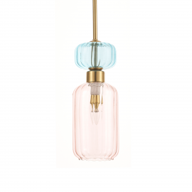 Milagro - Κρεμαστό Φωτιστικό Molly Pink 46,5cm