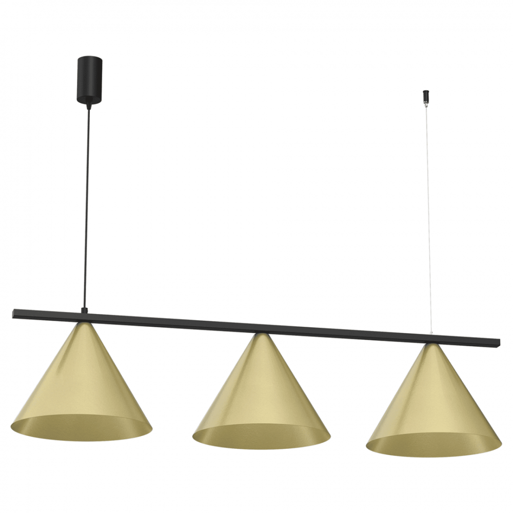 Milagro - Κρεμαστό Πολύφωτο Capital Gold 3xGX53 110cm