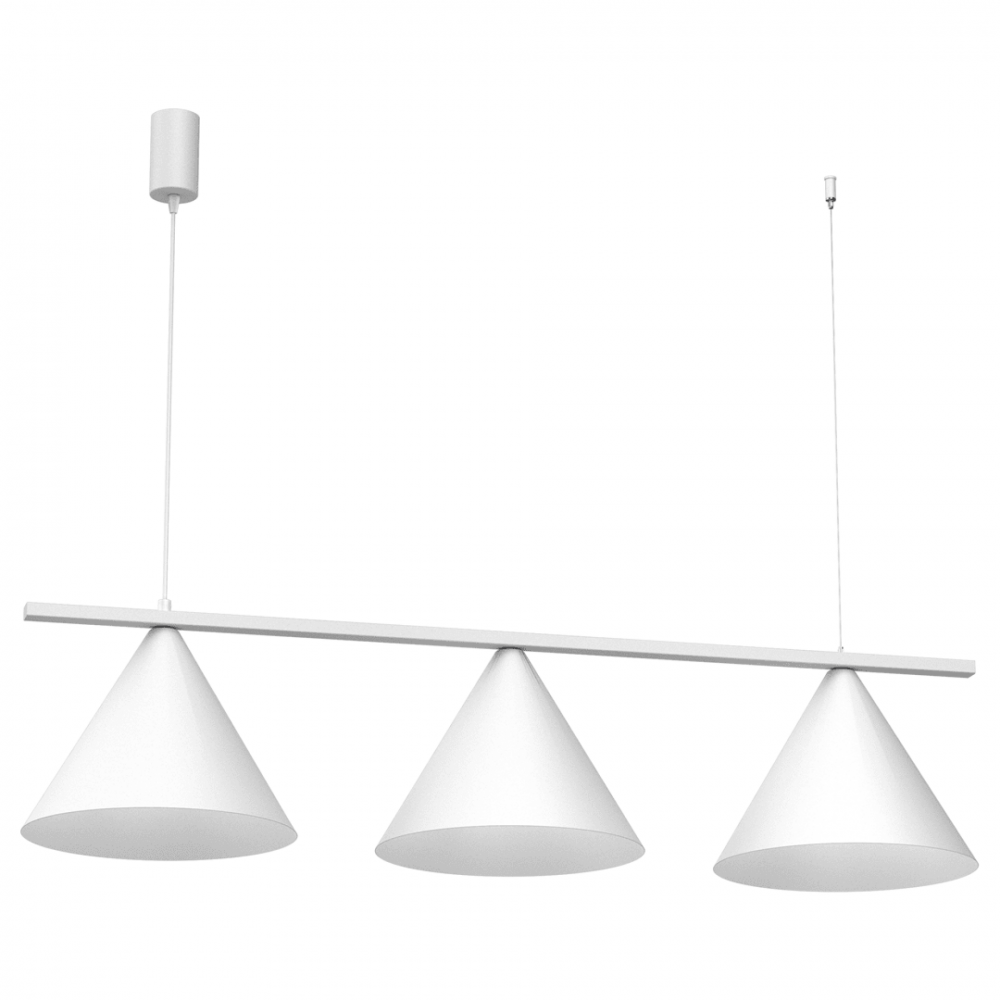 Milagro - Κρεμαστό Πολύφωτο Capital White 3xGX53 110cm