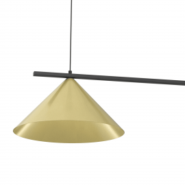 Milagro - Κρεμαστό Πολύφωτο Capital Gold 2xGX53 110cm