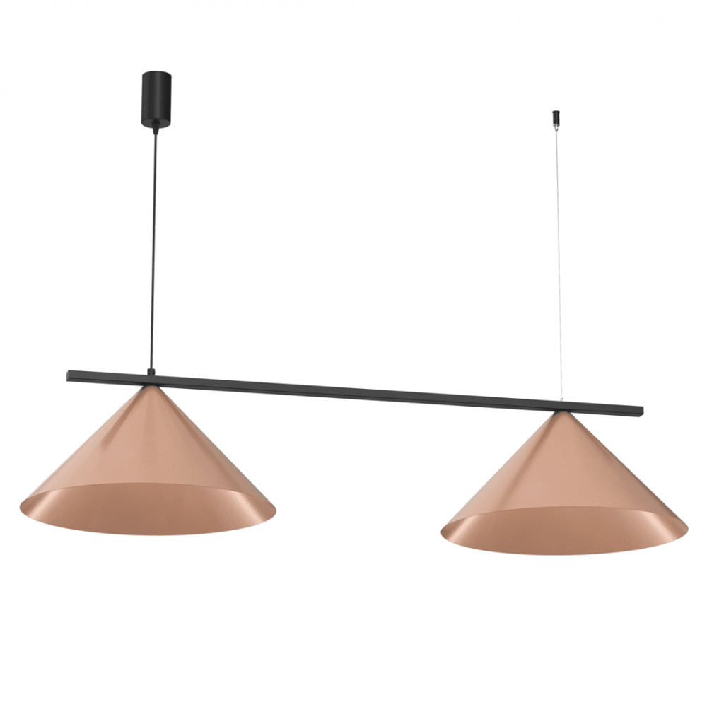 Milagro - Κρεμαστό Πολύφωτο Capital Rose Copper 2xGX53 110cm