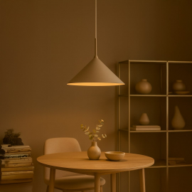 Milagro - Κρεμαστό Φωτιστικό Capital Taupe Ø46cm