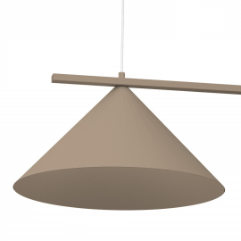 Milagro - Κρεμαστό Πολύφωτο Capital Taupe 2xGX53 110cm