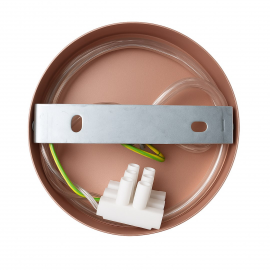 Milagro - Φωτιστικό Τοίχου Capital Rose Copper 1xGX53