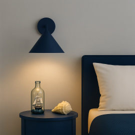 Milagro - Φωτιστικό Τοίχου Capital Navy Blue 1xGX53