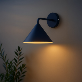 Milagro - Φωτιστικό Τοίχου Capital Navy Blue 1xGX53