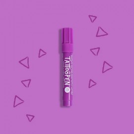 Nailmatic - Μαρκαδόρος Δέρματος Tattopen Σκούρο Μωβ