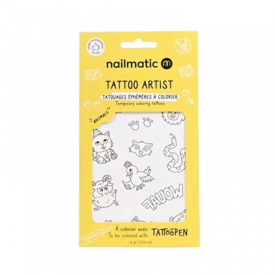 Nailmatic - Προσωρινά Τατουάζ Animals