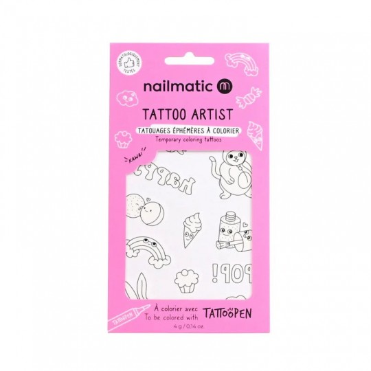 Nailmatic - Προσωρινά Τατουάζ Kawai