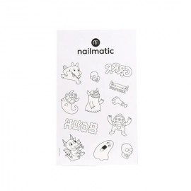 Nailmatic - Προσωρινά Τατουάζ Monsters