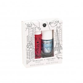 Nailmatic - Σετ Lip Gloss & Βερνίκι Νυχιών Magical Kid's Makeup