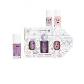 Nailmatic - Σετ 2 Βερνίκια Νυχιών & Glitter Σώματος Party Bus