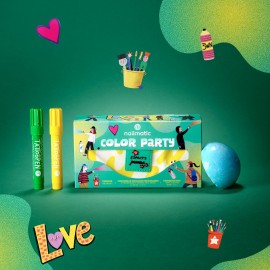 Nailmatic - Σετ Δώρου Με Τσαντάκι Μπανάνα Colour Party