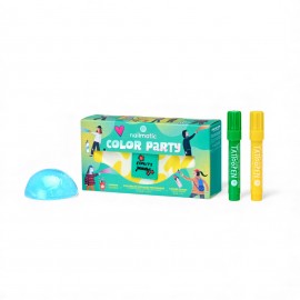 Nailmatic - Σετ Δώρου Με Τσαντάκι Μπανάνα Colour Party