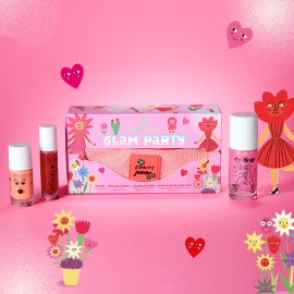 Nailmatic - Σετ Δώρου Με Τσαντάκι Μπανάνα Glam Party