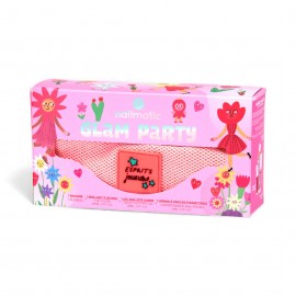 Nailmatic - Σετ Δώρου Με Τσαντάκι Μπανάνα Glam Party